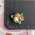 Ρητίνη λίτσι καρπός επίπεδη γούρι DIY αξεσουάρ χειροτεχνίας για διακόσμηση τηλεφώνου - Μακαντάμια