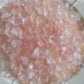 Breloques DIY en acrylique rose transparent mélange fleurs résine nœuds papillons - Pack de 50g / Champagne Glacé