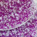 Mixed DIY beads set including cat paw soft pottery slices, bubble beads and pearls for slime. - 20g Pack / Purple Mixed Cat Claw Bubble Beads