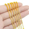 Gelbe Farbverlauf Kristall Glas facettierte Perlen Variante für DIY handgemachte Schmuck. - 195 Stück/Packung (37cm) / 2mm (0.5mm Loch) / Gelb