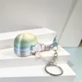 Μπρελόκ φάλαινας 3D εκτύπωσης ουράνιο τόξο, χαριτωμένο ευέλικτο παιχνίδι ανακούφισης άγχους. - Στυλ 5 (5644706113549)