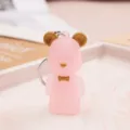 Porte-clés mignon ours rose pour clés de voiture et sacs à dos, pendentif animal mignon. - 8# Rose Gelée