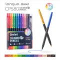 Premium 12-Farben Druck-Buntstifte Set für professionelles Zeichnen und Kunstwerke - Standard 12 Farben (CP580-1) / 12 Stück