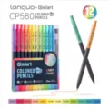 Zwölf Farben Druckbuntstifte-Set mit 3,0 mm Mine für Kunststudenten und DIY-Projekte - Candy 12 Farben (CP580-2) / 12 Stück