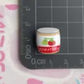 Cute miniature tomato can resin cabochon DIY craft charm for phone case and clogs shoes - Tomato Jam Can / 1 Piece/Pack