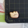Cute resin cartoon bread cabochon diy charm for phone case hair clip craft accessories - Thumbs Up Bear Bread