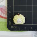 Lindo amuleto de resina de animal de dibujos animados para funda de teléfono horquilla - Cachorro Durian