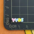 Mini Harz Alphabet Buchstabe YYDS Anhänger für DIY Handyhülle Haarnadel Schmuckherstellung. - YYDS Der Beste Mini
