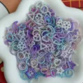 Assorted ABS pearl beads for DIY jewelry making, cute shapes like hearts and stars for crafts. - Rainbow Gradient