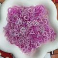Pink and purple ABS pearl beads mix for DIY handmade jewelry accessories craft decor 50g - Rose Red Gradient Mixed Style / 50g Pack / Rose Red Gradient
