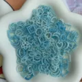 Blue ABS imitation pearl jewelry components DIY charm loose beads for handmade earrings. - Blue Gradient Mixed Style / 50g Pack / Blue Gradient