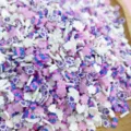 Melange de tranches de pate polymere pour les charms de slime, deco de coque et nail art DIY. - Violet Style Mixte