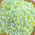 Tranches de pâte polymère colorées kiwi breloques pour slime DIY art d'ongles coque - Pack de 20g / Vert Style Mixte