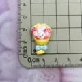 Cute rabbit bouquet resin cabochon DIY charm for phone case, hair clip, and craft decoration. - Yellow Bouquet Rabbit