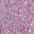 Remplissage perles argile polymère rose paillettes pour loisirs créatifs stylos - Pack de 20g / Série Rose