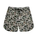 Casual camouflage summer sports shorts with drawstring and elastic waist for men - S / Bottoms / Camouflage 2