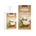 OceAura Ice Cool Hair Removal Cream 150g with nourishing coconut oil and plant mint extracts - 150g