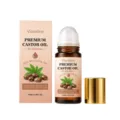 Olio di ricino Premium Viareline con applicatore roller per nutrimento e idratazione pelle, 50ml - 50ml