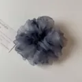 Chouchou de cheveux en organza dégradé gris avec des étoiles scintillantes chic. - Chouchou / Violet Étoilé