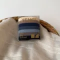 Vista dettagliata di elastici per capelli confezionati, fasce spesse resistenti per lo styling. - Elastici Semplici-Beige Caffè Nero Scuro (In Scatola)