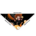 Halloween pet bandana dog cat bib festive triangular scarf holiday party pet accessories costume - Style 2
