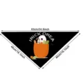 Halloween pet bandana cute cat dog triangular scarf holiday party dress up accessories - Style 4