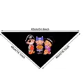 Halloween pet dog cat triangular bandana holiday party costume bib accessories 63cm - Style 5
