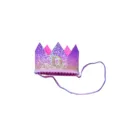 Pet birthday crown hat sparkly gradient sequin party hat with elastic band for dogs cats - Gradient Crown Hat