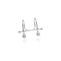Punk style non-piercing lip cuff silver metal body jewelry cool minimalist design cool accessory - F-48 / Gold