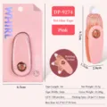 Ruban adhésif double face portable pour scrapbooking journal couleur rose design mignon - Rose