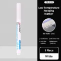 Stylo marqueur permanent cryogénique blanc, étanche et à séchage rapide pour congélateur. - Blanc (1 pièce)