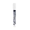 Stylo marqueur permanent noir, corps blanc, marqueur logistique imperméable à séchage rapide. - Blanc (1 pièce)