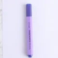 Surligneur violet pour étudiants, stylo marqueur grande capacité pour école et bureau. - Violet