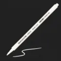 White metallic paint marker pen GM3020 hard tip graffiti art supply variant color - 0 White