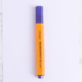 GuangNa candy color highlighter pen, orange barrel with purple cap for students planner writing. - Orange