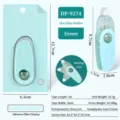 Ruban adhésif double face en rouleau distributeur portable pour papeterie journal vert. - Vert