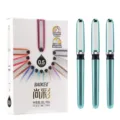 Baoke 3518 gel pen set black 0.5mm smooth writing office business signature stationery gift pen - Dazzling Lake Blue