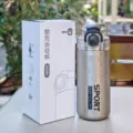 Stainless steel sport water bottle 550ml vacuum insulated thermal cup for outdoor fitness. - 550ml / H-BW-1575 Titanium