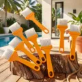 Plastic pastry brush set BBQ oil brush baking brush food grade kitchen sauce cleaning tool - Size 4