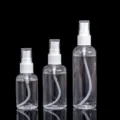 Klares Plastik-Sprühflaschen-Set für flüssige Kosmetik und feinen Sprühnebel unterwegs. - 100ML