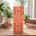 Power strip holder wall mount punch-free socket fixer cable organizer for home desk - Pink