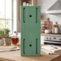 Self-adhesive power strip holder wall mount punch-free socket fixator cable organizer - Green