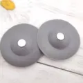 Kitchen press-type silicone floor drain cover deodorant sink filter plug anti-clogging drain hair catcher - Gray