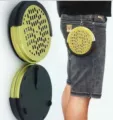 Support de spirale anti-moustiques rond portable avec couvercle et cendrier pour le camping. - Porte-Spirale anti-moustiques Suspendu
