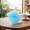 Brosse de nettoyage de fruits et légumes en silicone bleue brosse pour évier de cuisine - Bleu