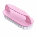 Haushalts-Plastikreinigungsbürste mit harten Borsten, ideal für Wäsche und Schuhe. - 14*5.5*6 / Rosa