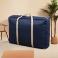 Große Kapazität Aufbewahrungstasche Wasserdichte Umzugstasche für Kleidung und Decken Blau - Kleine Größe (50x30x25) / Marineblau