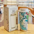 Taza de café térmica de acero inoxidable estilo bohemio de moda con caja de embalaje - 500ml / Bohemio 4