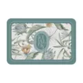 Amerikaanse stijl waterdichte PU-lederzachte placemat met elegante aquarel botanische print. - Rechthoekige Bloemenstijl 3