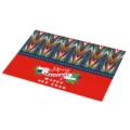 Kerst PVC placemat warmte-isolerende mat feestelijke eettafel decoratie keuken accessoire - Kerststijl 17